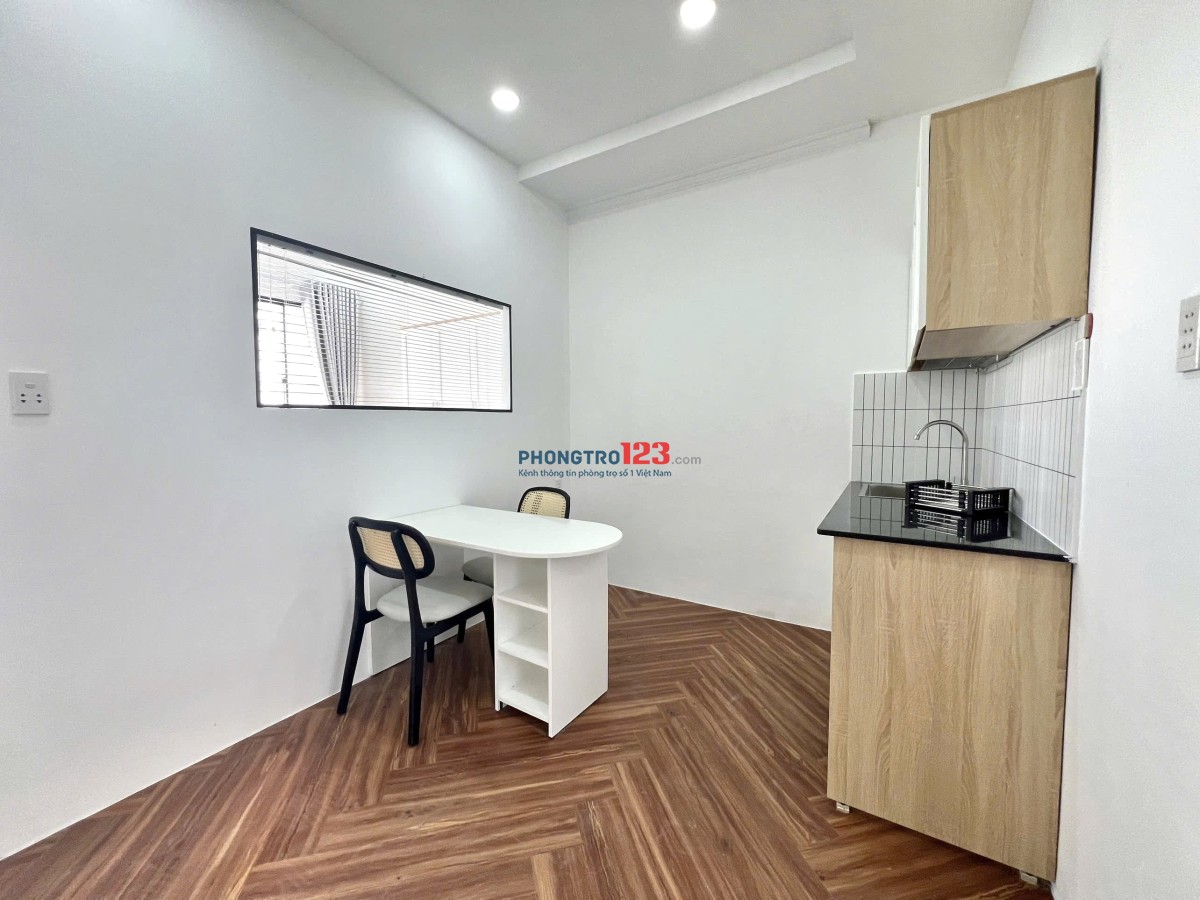 Khai trương căn hộ 1 phòng ngủ ban công máy giặt riêng rộng 40m2 ngay Bạch Đằng Bình Thạnh