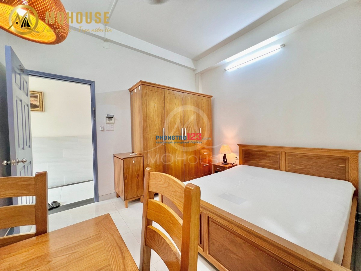 Cho Thuê phòng full Nội Thất - Thang máy/Bảo Vệ 24/24 Cv Gia Định