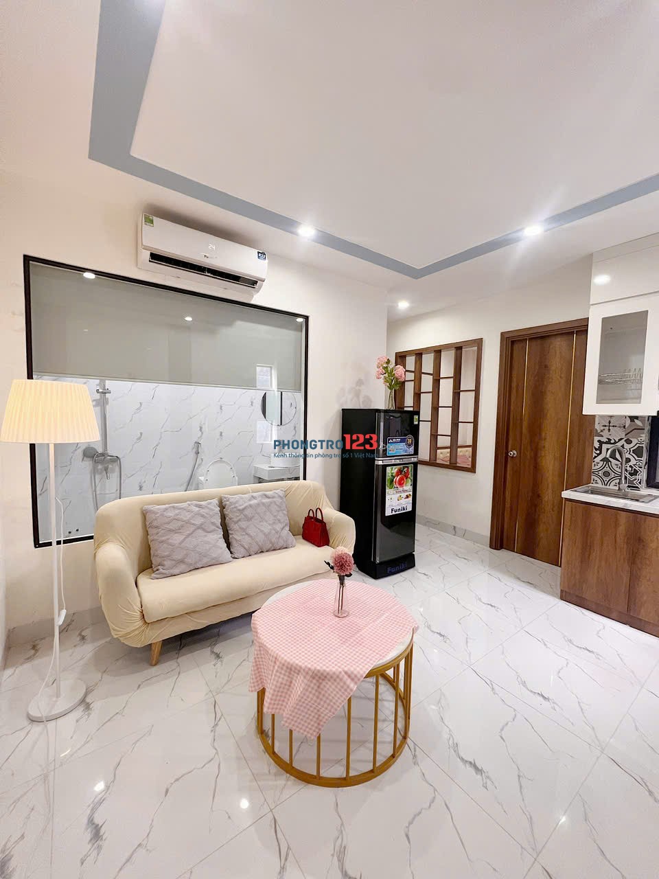 1 ngủ 1 khách tại Trích Sài, Tây Hồ - Khu vực an ninh - 6tr5