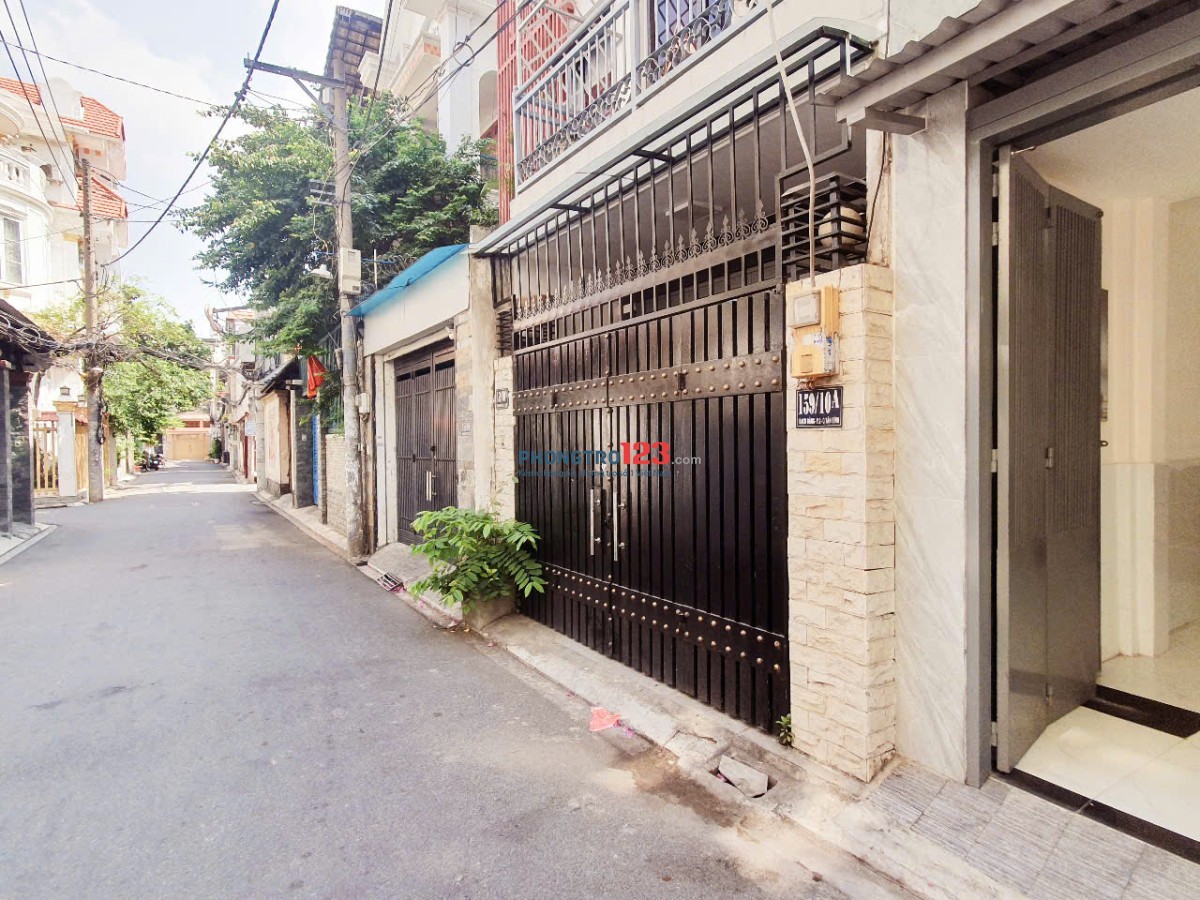 Nhà cho thuê Nguyên Căn 159/20 đường Bạch Đằng P. 2. Q.Tân Bình, 2 Lầu, 4 Phòng ngủ. Hẻm Xe Hơi 6m.