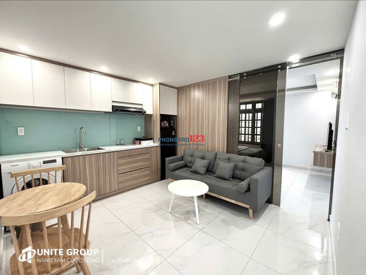 Căn hộ sang chảnh mới 100% 45m2 có máy giặt riêng Tân Bình