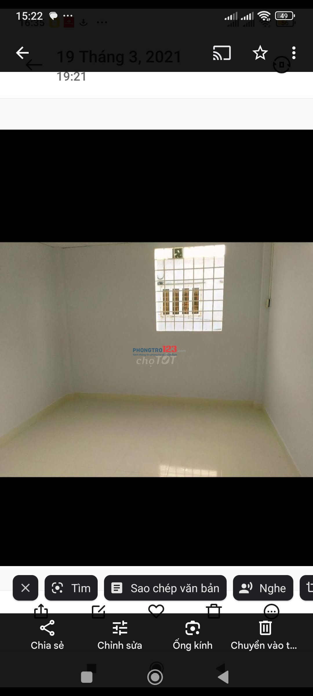 Cho thuê nhà - Dt 3,5m*4,5m. Đường Phạm Hùng Hẻm C4 Gà ta Hội An. 1 trệt 1 lầu