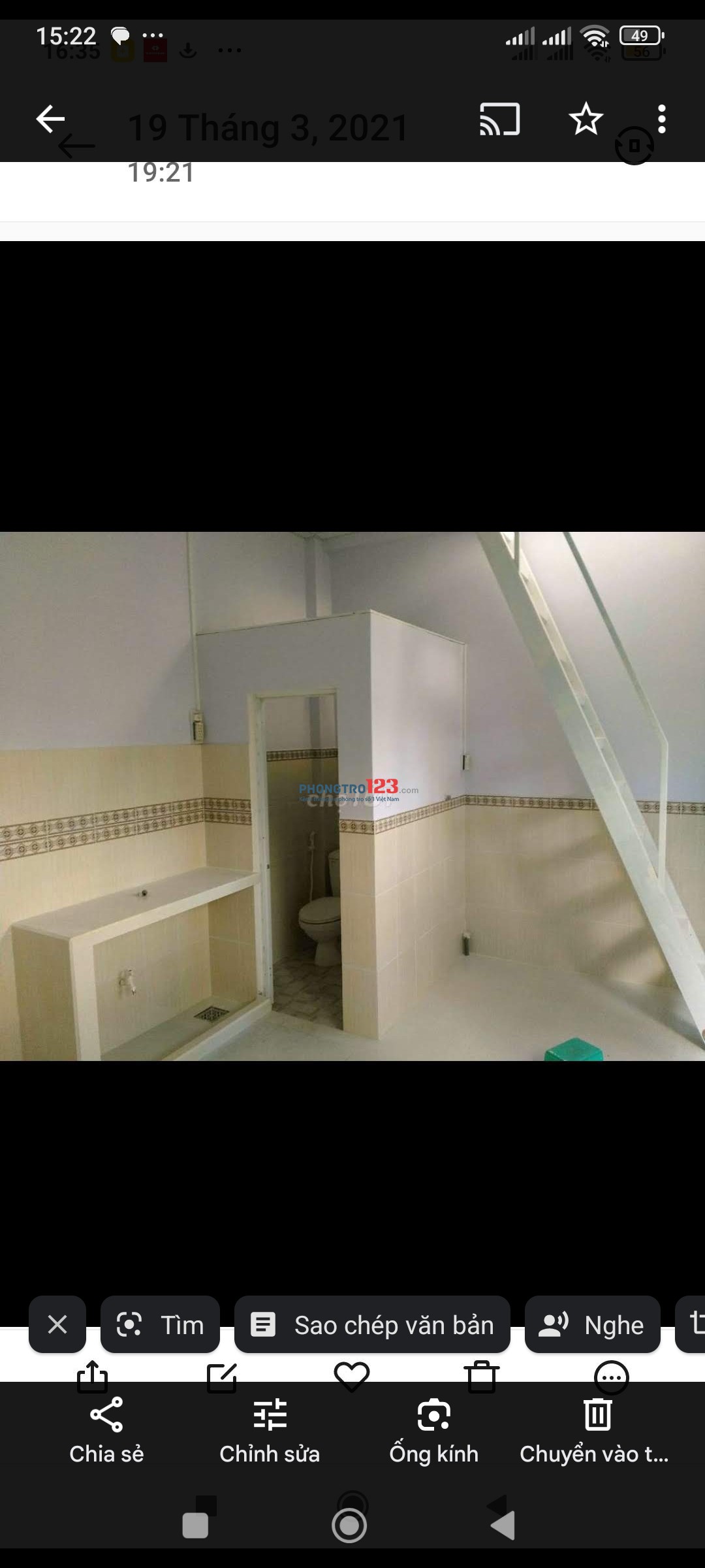 Cho thuê nhà - Dt 3,5m*4,5m. Đường Phạm Hùng Hẻm C4 Gà ta Hội An. 1 trệt 1 lầu