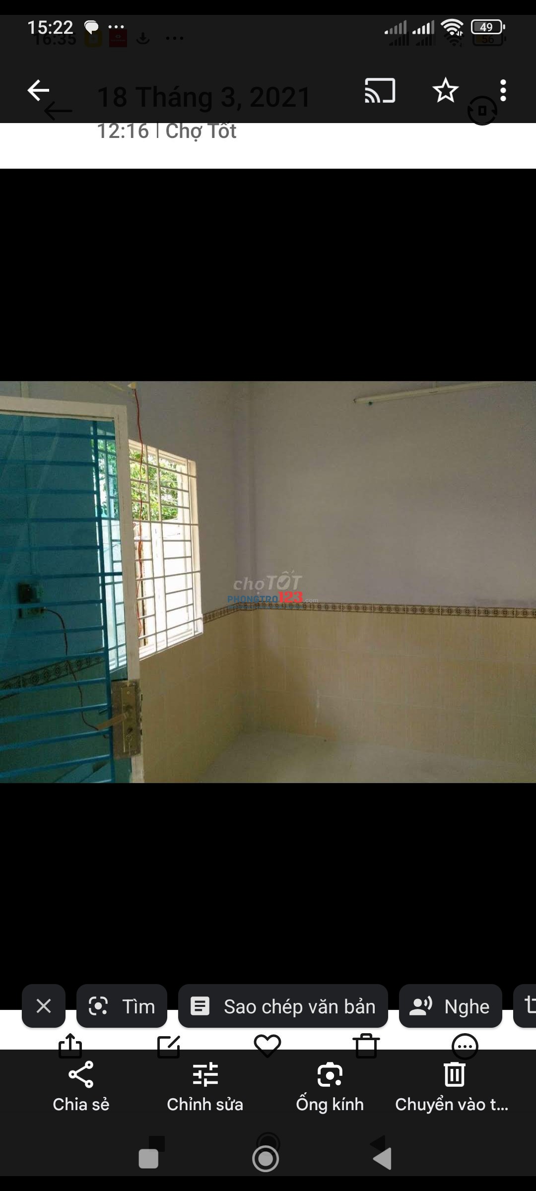 Cho thuê nhà - Dt 3,5m*4,5m. Đường Phạm Hùng Hẻm C4 Gà ta Hội An. 1 trệt 1 lầu