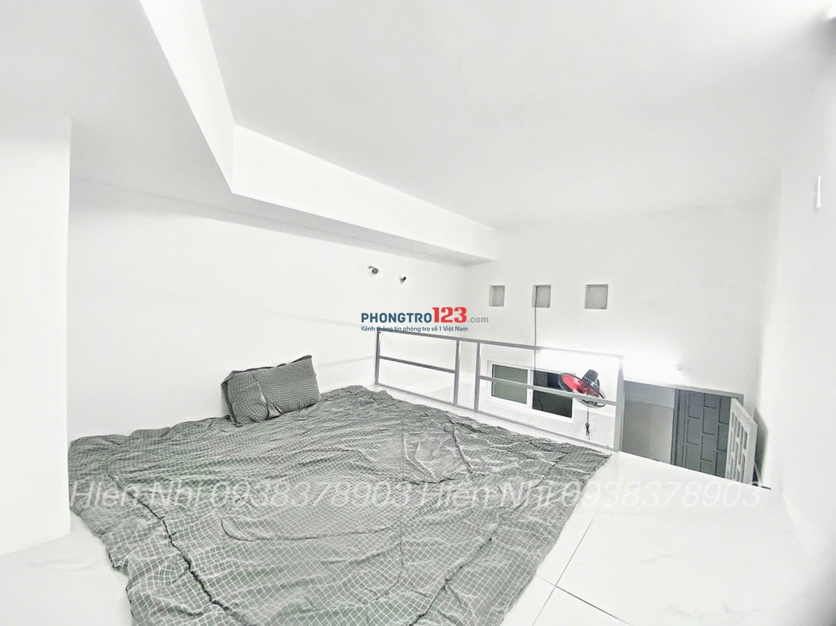 PHÒNG TÒA MỚI 3TR3 TONE TRẮNG GÁC CAO M7 Ở 2-4 NG DQH GÒ VẤP