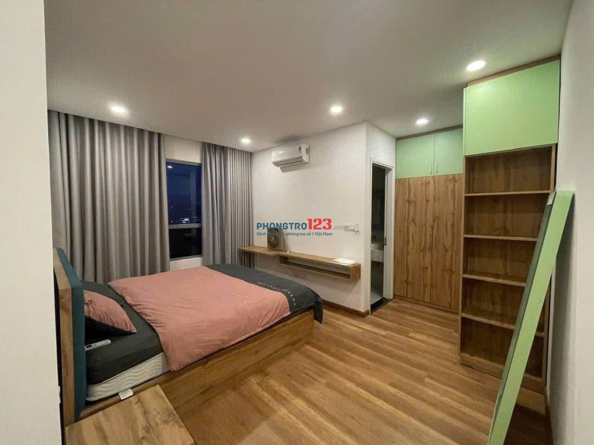 Chung cư Richmond, Nguyễn Xí, BT: 10 triệu, 52m2, full nt, 1pn