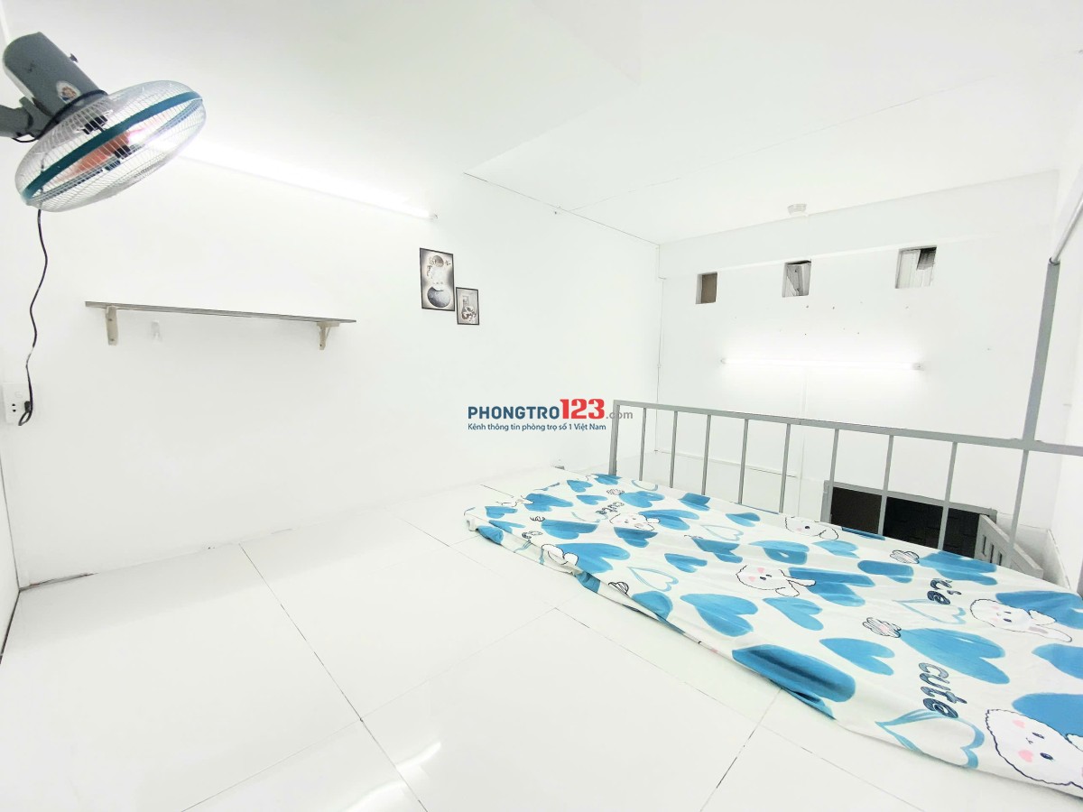 PHÒNG TÒA MỚI 3TR3 TONE TRẮNG GÁC CAO M7 Ở 2-4 NG DQH GÒ VẤP