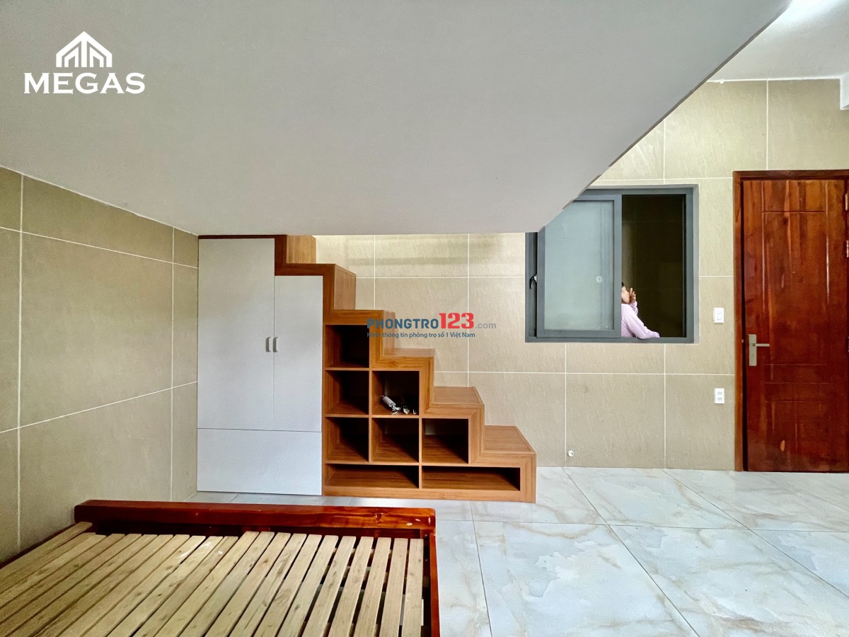 CHO THUÊ PHÒNG RỘNG 30M2 - FULL NỘI THẤT NGAY PHAN VĂN HỚN - TÔ KÝ - CVPM