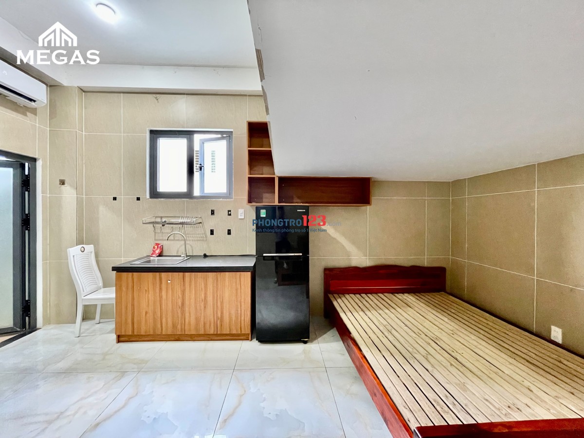 CHO THUÊ PHÒNG RỘNG 30M2 - FULL NỘI THẤT NGAY PHAN VĂN HỚN - TÔ KÝ - CVPM