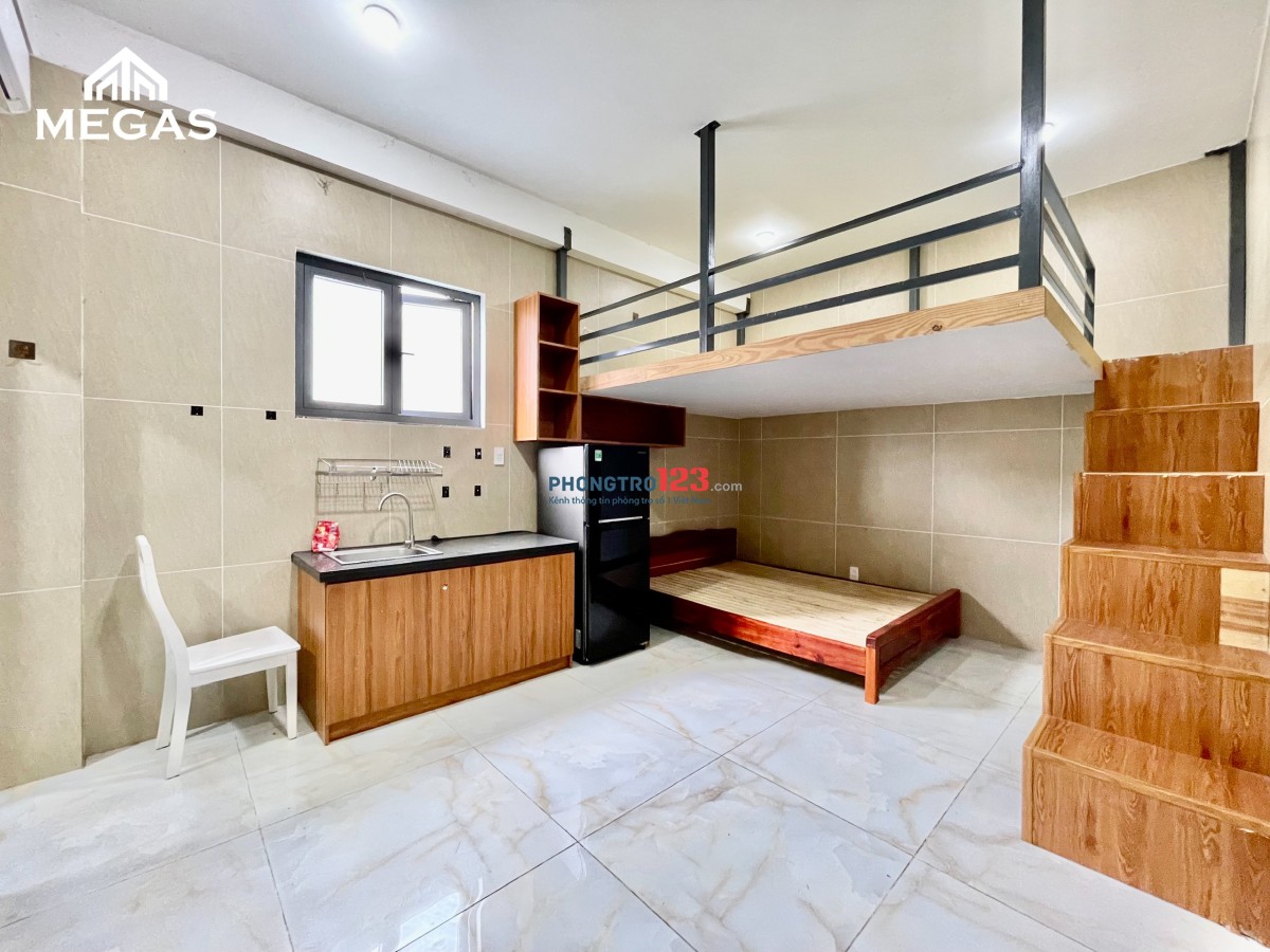 CHO THUÊ PHÒNG RỘNG 30M2 - FULL NỘI THẤT NGAY PHAN VĂN HỚN - TÔ KÝ - CVPM