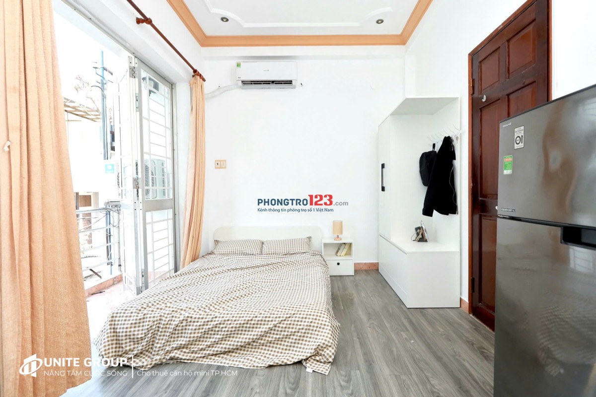 Khai Trương Phòng Trọ ban công full nội thất ở Đặng Văn Ngữ gần Huỳnh Văn Bánh giáp Q1, ở Phú Nhuận