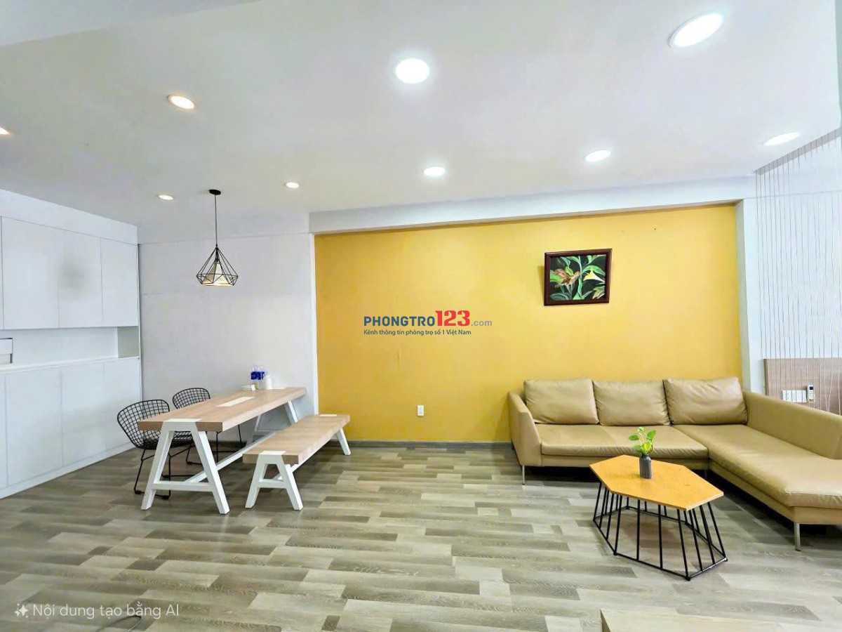 Chung cư Saigonres. Nguyễn Xí, p26, Bình THạnh: 45m2, có nt, 1p ngủ, 10,5tr/th