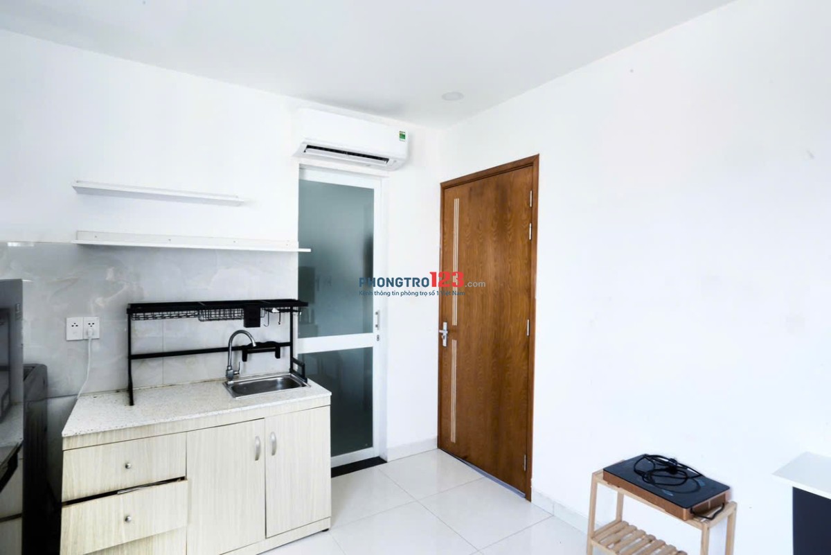 Cho thuê studio full nội thất - cửa sổ thoáng - ngay trung tâm quận 2 - phố tây Thảo Điền