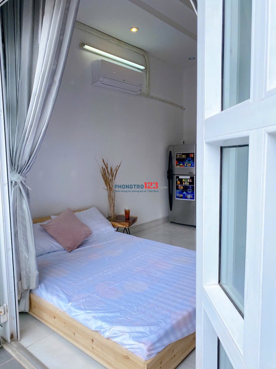 Phòng Cho Thuê Bình Thạnh Rộng 35m2, Ban cong. Giá Rẻ Chỉ 5TrX. Gần Ngã Tư Hàng Xanh