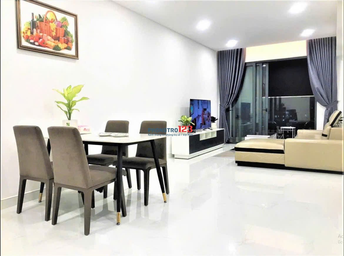 Chung cư Saigon Air, Bạch Đằng, TB: 96m2, 2p ngủ, NT mới, có slot oto 16tr/th.
