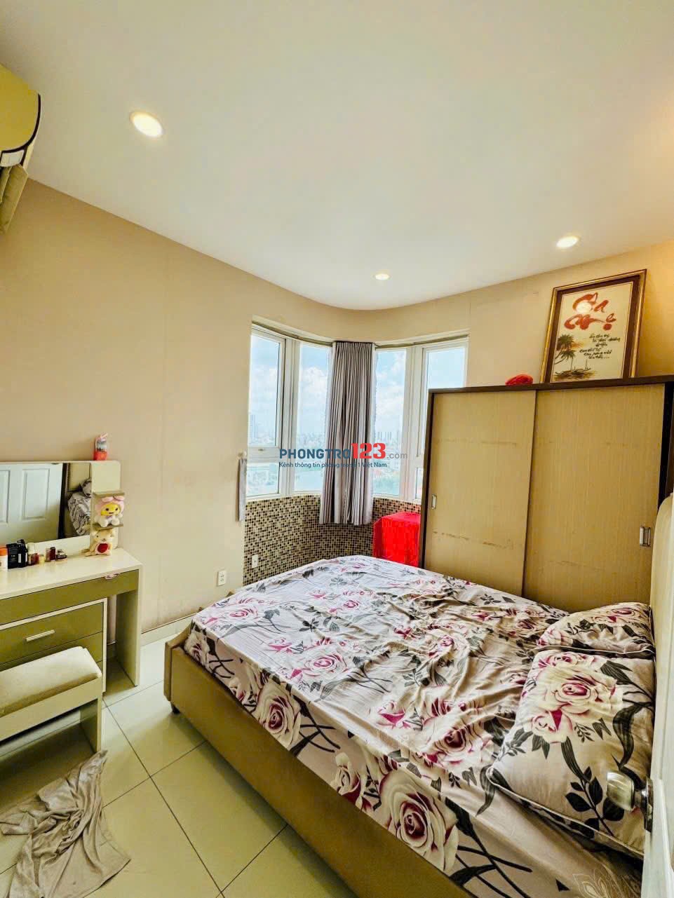 Chung cư Carillon 2 - Hòa Thạnh, Tân Phú : 97m2, 3p ngủ, NT, 12tr/th