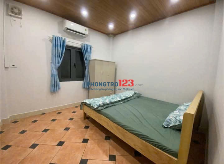 Cho thuê phòng cửa sổ, NT cơ bản, giờ tự do, Trần Não,Q2