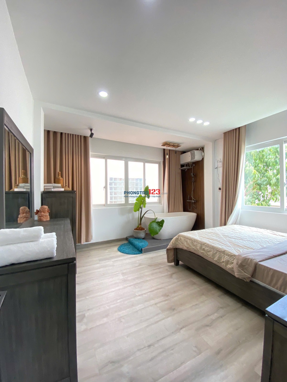 Khai trương căn hộ cao cấp 1PN - sân vườn - nuôi pet - ngay thảo cầm viên - cầu thị nghè