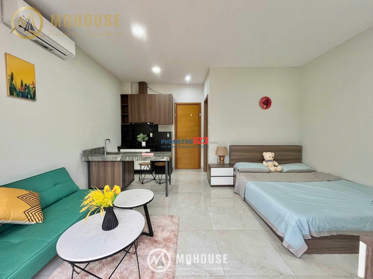 Cho Thuê Phòng - Studio Ban công/Cửa Sổ - Khu Sân Bay