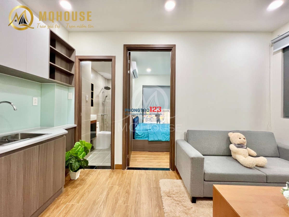 Cho Thuê Căn Hộ - 1Pn/Full Nội Thất - Khu Sân Bay, Cv Gia Định