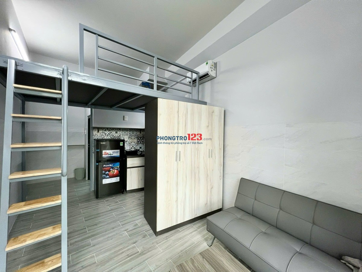 ⭐️ Khai Trương Căn Hộ Mới 100% - Gác Không Đụng Đầu - Ngay Đại GTVT - Bảo Vệ - Thang Máy