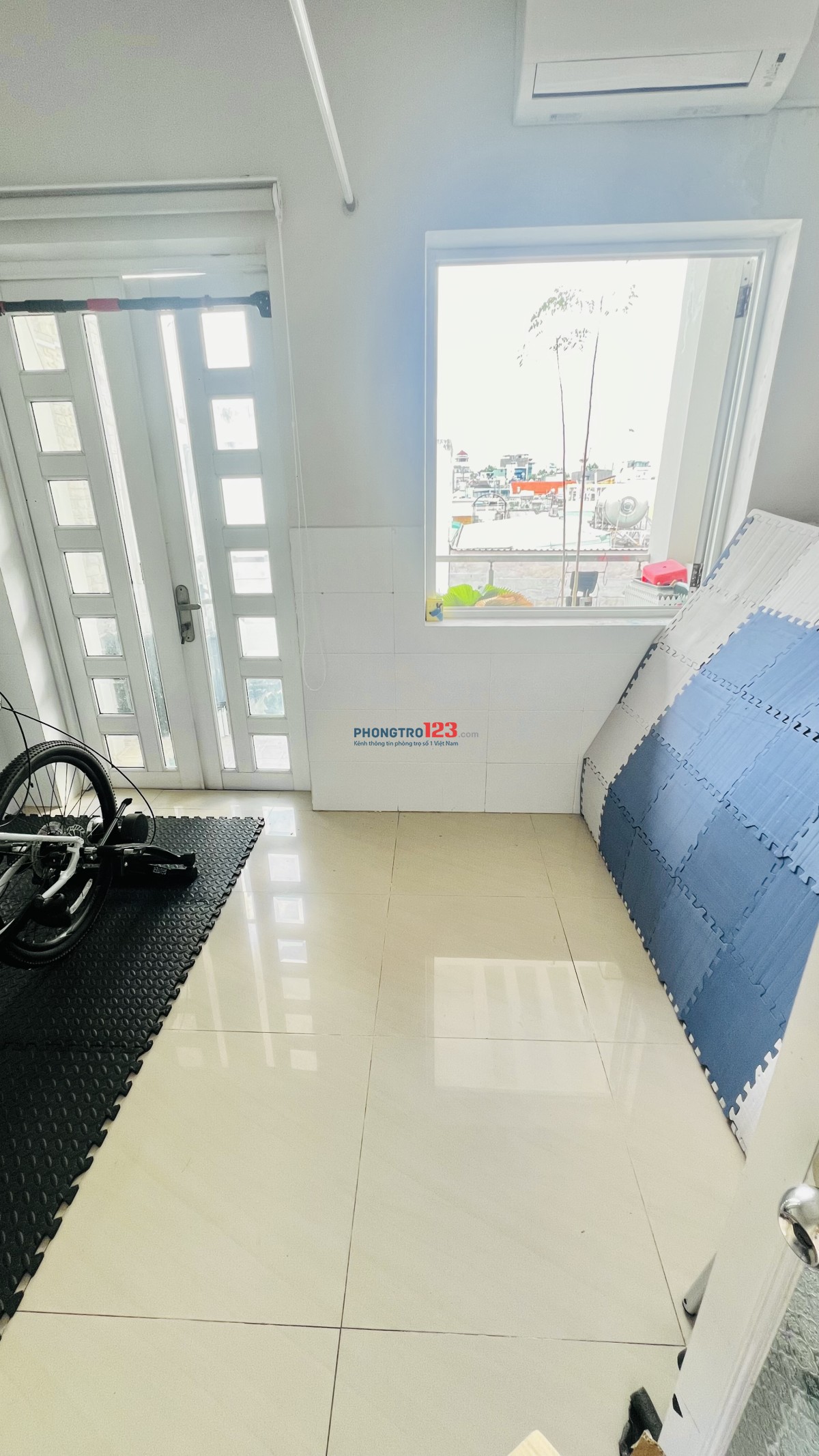 Cho Thuê Phòng Quận 1 có Cửa Sổ, Ban Công Lớn thoáng mát, sáng sủa, tiết kiệm điện