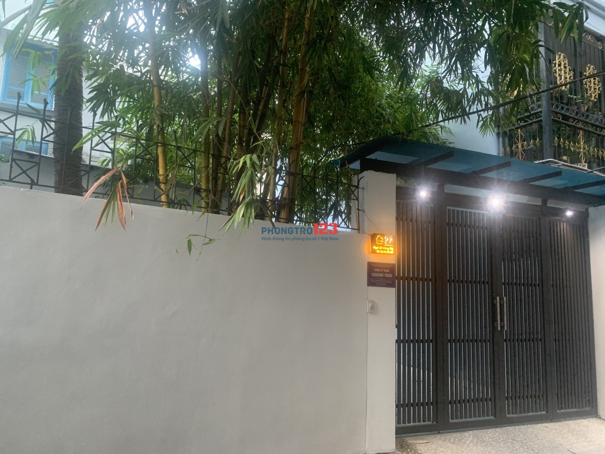 PHÒNG ĐẦY ĐỦ TIỆN NGHI CHO THUÊ - GẦN HỒ TÂY