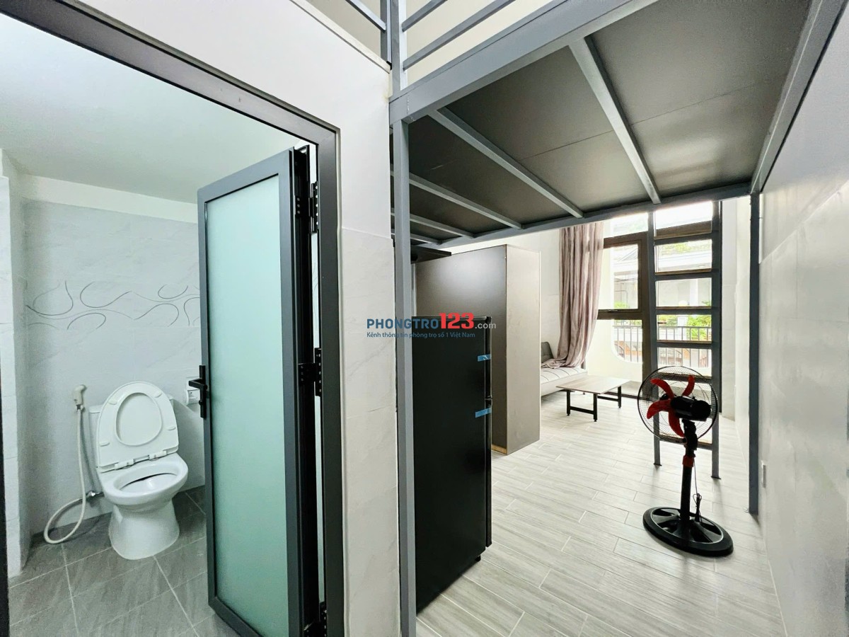 ⭐️ Khai Trương Căn Hộ Mới 100% - Gác Không Đụng Đầu - Ngay Đại GTVT - Bảo Vệ - Thang Máy