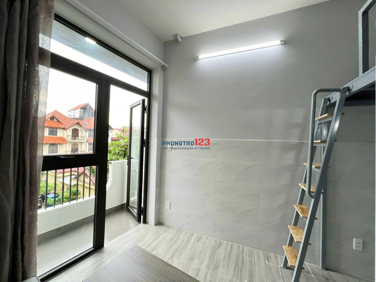 ⭐️ Khai Trương Căn Hộ Mới 100% - Gác Không Đụng Đầu - Ngay Đại GTVT - Bảo Vệ - Thang Máy