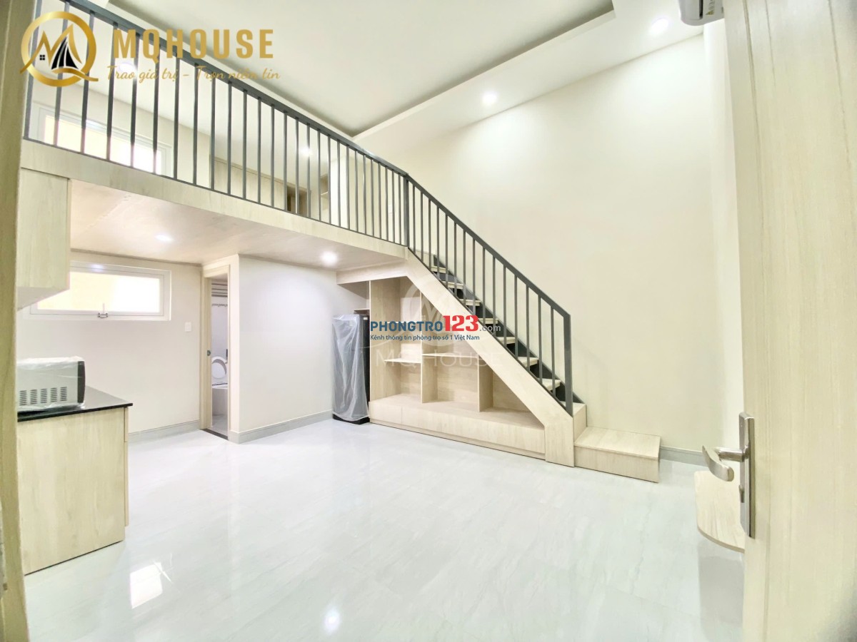 Cho thuê CHDV Duplex nhà mới - thang máy đối diện Etown Cộng Hoà - Ga T3