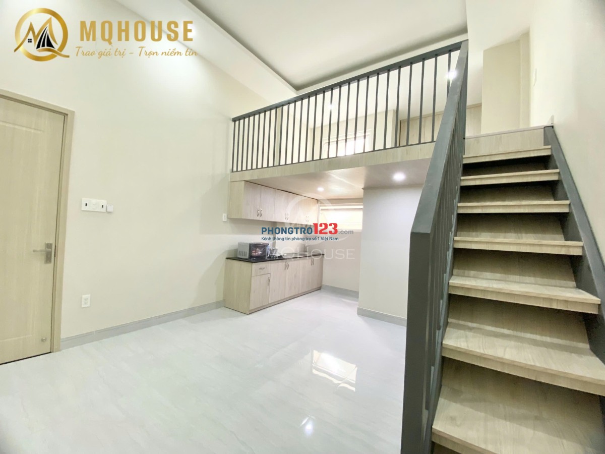 Cho thuê CHDV Duplex nhà mới - thang máy đối diện Etown Cộng Hoà - Ga T3