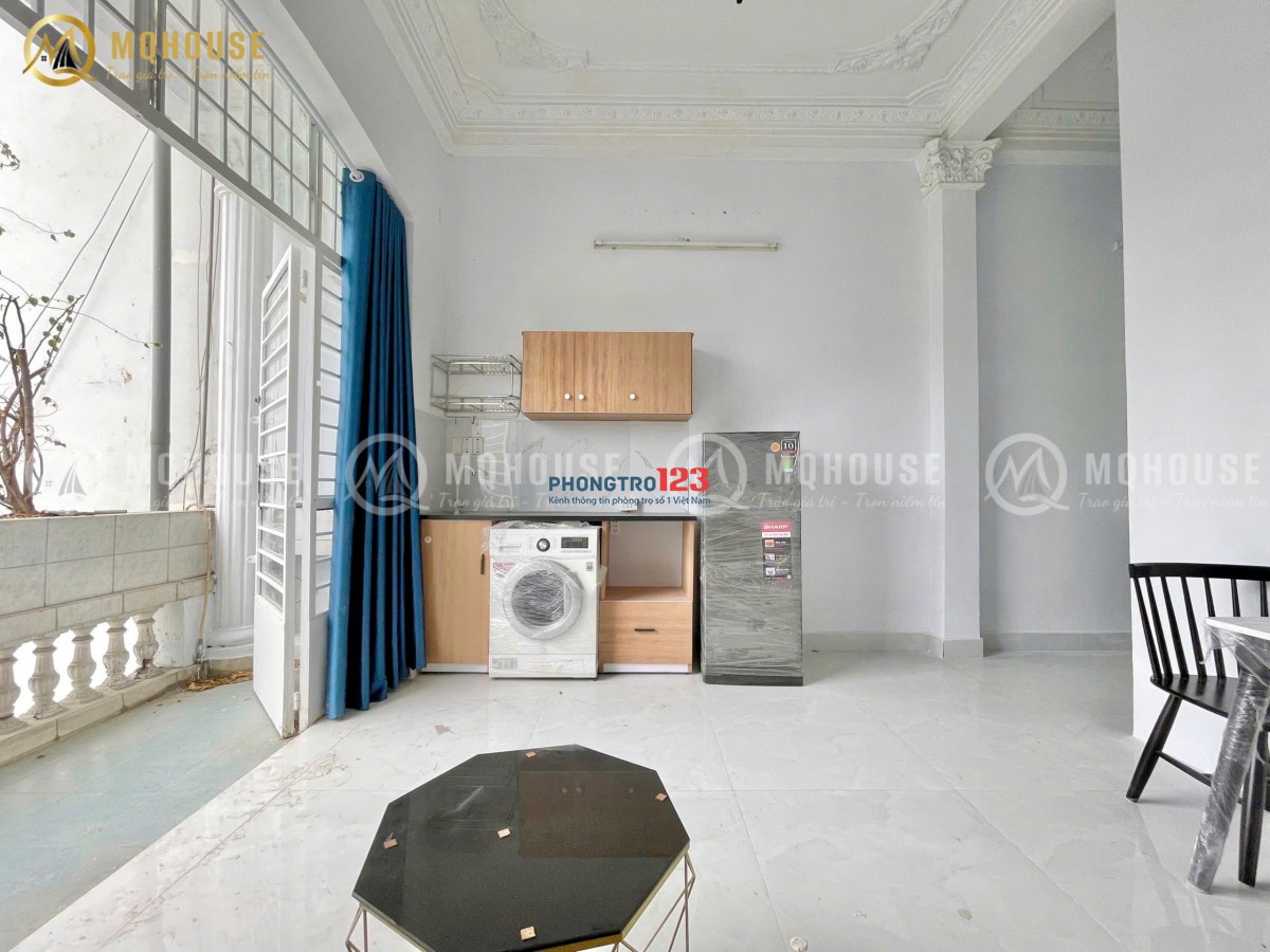 Cho thuê CHDV 1PN ban công 45m2 mới 100% - cho nuôi pet ngay Lotte Mart Cộng Hòa