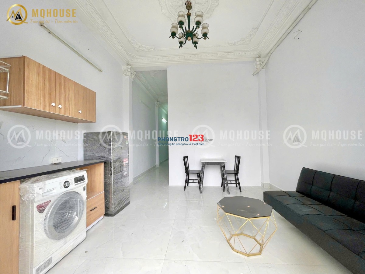 Cho thuê CHDV 1PN ban công 45m2 mới 100% - cho nuôi pet ngay Lotte Mart Cộng Hòa