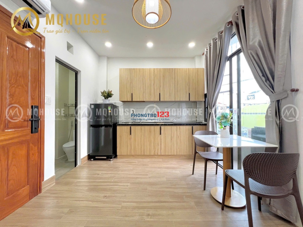 Cho thuê CHDV 1PN mới 100% gần công viên Gia Định - Phạm Văn Đồng - Cầu vượt Nguyễn Kiệm