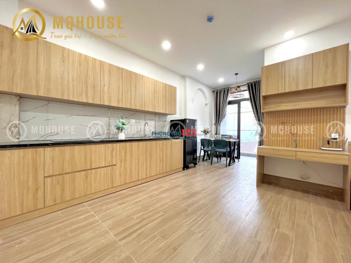Cho thuê CHDV 1PN mới 100% gần công viên Gia Định - Phạm Văn Đồng - Cầu vượt Nguyễn Kiệm
