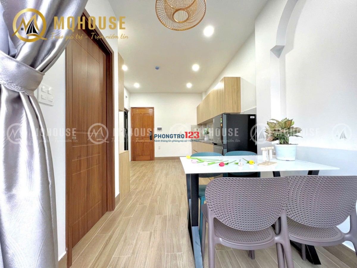 Cho thuê CHDV 1PN mới 100% gần công viên Gia Định - Phạm Văn Đồng - Cầu vượt Nguyễn Kiệm