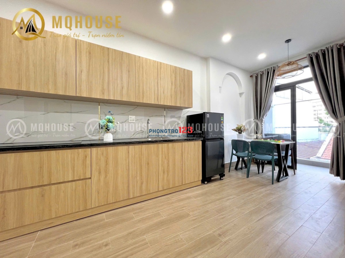 Cho thuê CHDV 1PN mới 100% gần công viên Gia Định - Phạm Văn Đồng - Cầu vượt Nguyễn Kiệm