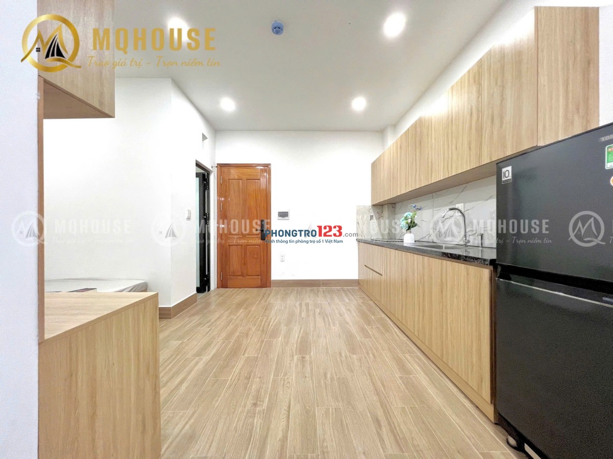 Cho thuê CHDV 1PN mới 100% gần công viên Gia Định - Phạm Văn Đồng - Cầu vượt Nguyễn Kiệm