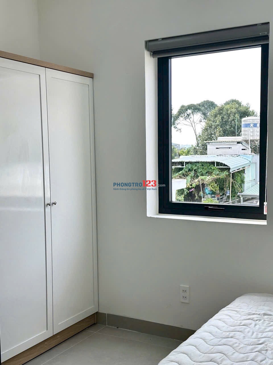 Cho thuê phòng 38m2 mới 100% máy giặt riêng, cửa sổ trời - Bình Thạnh gần quận 1, quận 2, quận 3