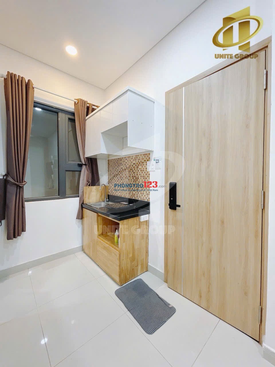 Cho thuê phòng 35m2 mới 100% Cửa sổ, tách bếp Bình Thạnh gần quận 1, Hàng Xanh, cầu Thị Nghè, quận 2