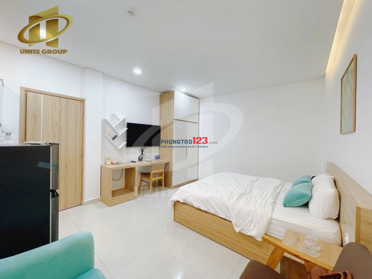 Cho thuê phòng 35m2 mới 100% Cửa sổ, tách bếp Bình Thạnh gần quận 1, Hàng Xanh, cầu Thị Nghè, quận 2