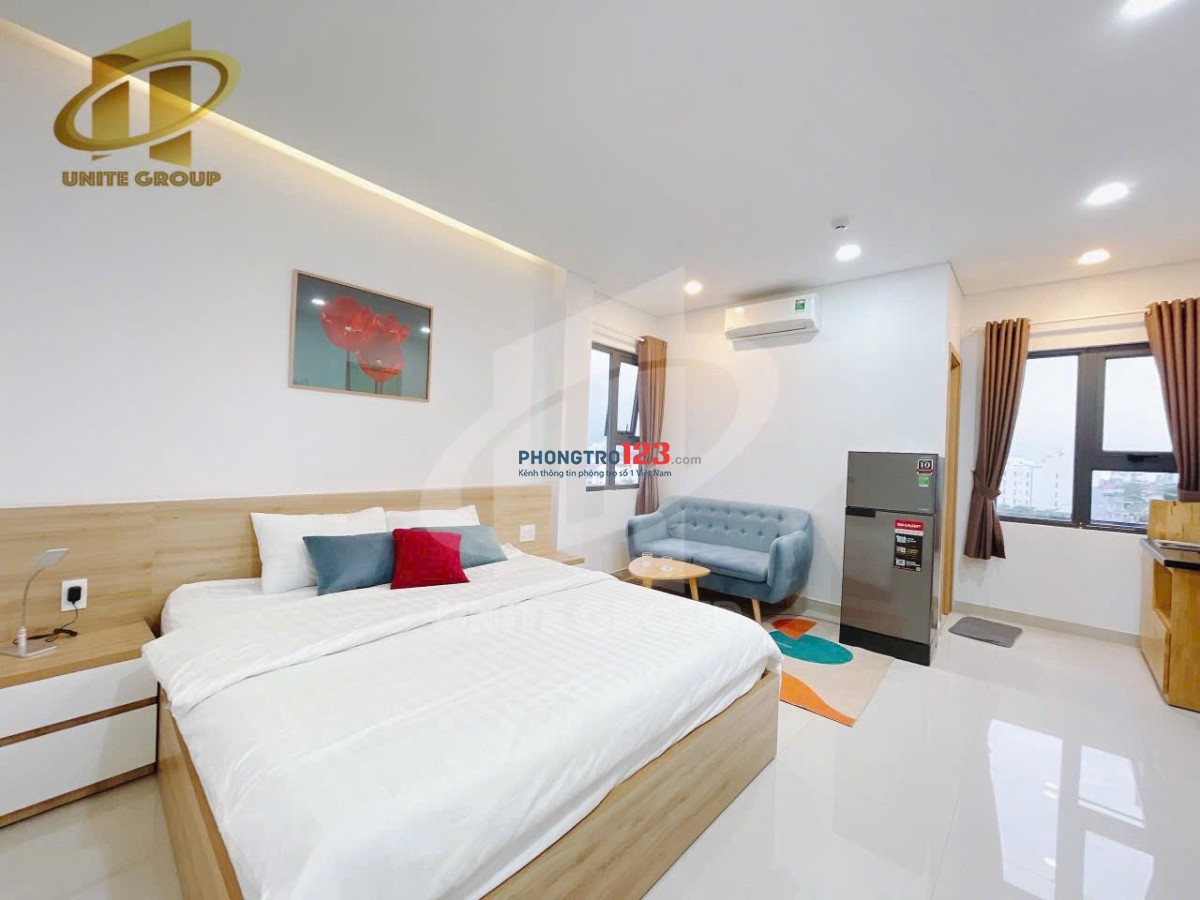 Cho thuê phòng 35m2 mới 100% Cửa sổ, tách bếp Bình Thạnh gần quận 1, Hàng Xanh, cầu Thị Nghè, quận 2