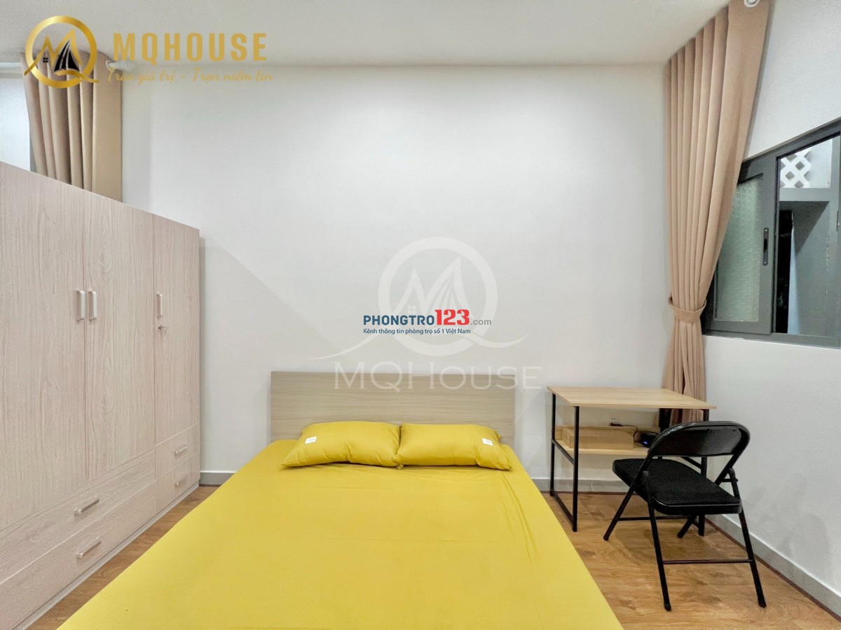 Cho thuê Studio ban công thoáng - yên tĩnh - dịch vụ tốt trục Lê Văn Sỹ giáp PN