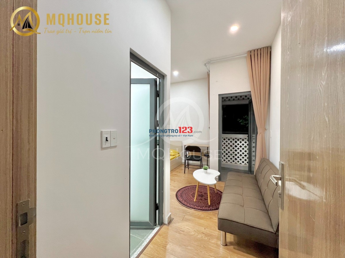 Cho thuê Studio ban công thoáng - yên tĩnh - dịch vụ tốt trục Lê Văn Sỹ giáp PN