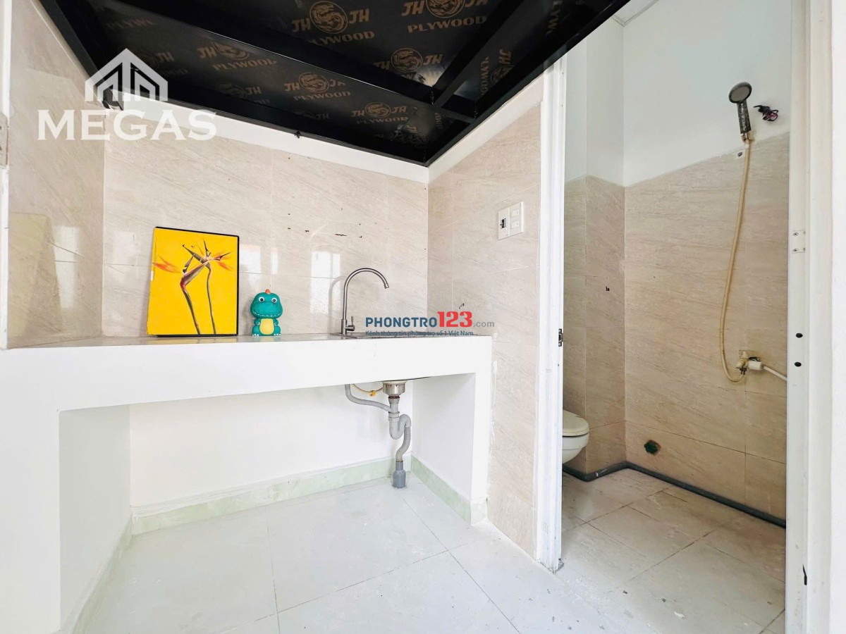 PHÒNG TRỌ MƠIIS XÂY BANCOL CỬA SỔ SIÊU THOÁNG NGAY ĐẠI HỌC VĂN LANG GIÁ CHỈ 3TR5