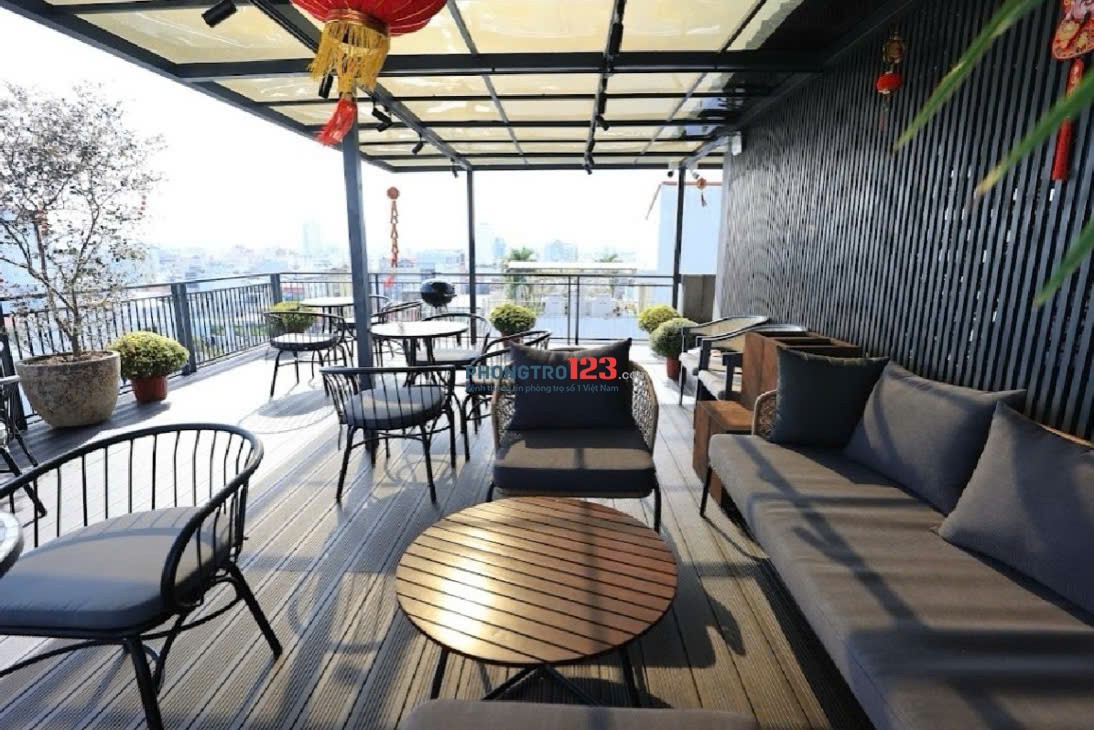 CĂN HỘ STUDIO BAN CÔNG TO - FULL NỘI THẤT - SÂN THƯỢNG VIEW LANDMARK - VỊ TRÍ THUẬN TIỆN DI CHUYỂN