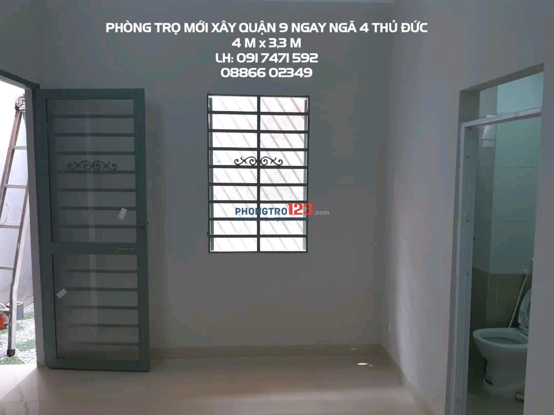 Q9 - PHÒNG TRỌ CHO NV VĂN PHÒNG & SINH VIÊN - GẦN NGÃ 4 THỦ ĐỨC