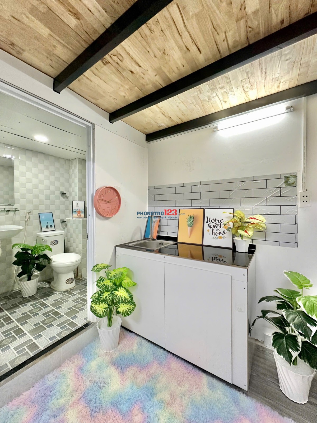 DUPLEX XỊN – RỘNG – FULL NỘI THẤTVị trí: Bàu Cát 1 - Phường 14- Tân Bình