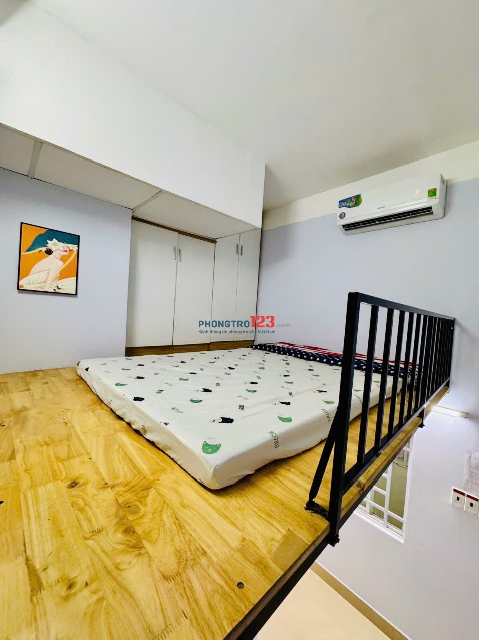 CĂN HỘ CÓ GÁC FULL NỘI THẤT - MỚI TINH - GẦN ETOWN CỘNG HOÀ