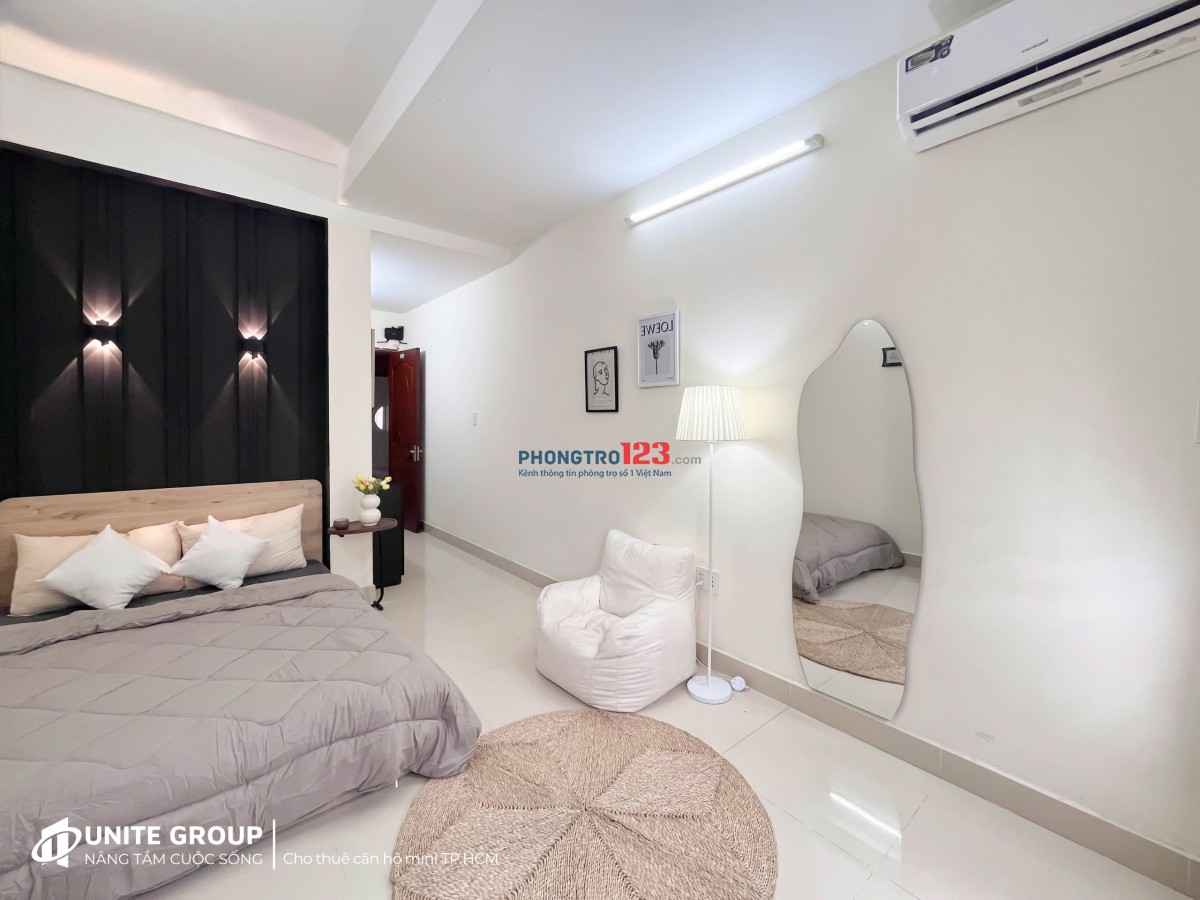Phòng ban công cho thuê full nội thất gần Phan Văn Trị, ĐH Công Nghiệp giáp Gò Vấp, ở Bình Thạnh